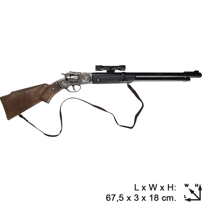 Gonher Cowboy Rifle Cap Gun - 8 Shot