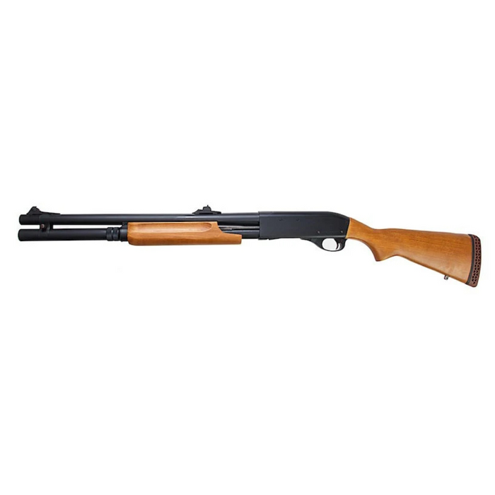 APS M870 Shell Ejecting Shotgun (Magnum) - Metal & Real Wood