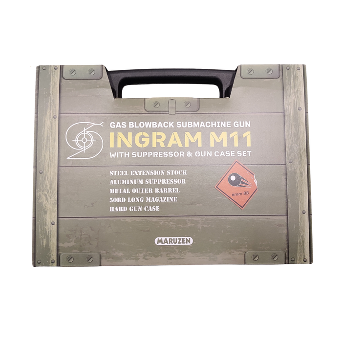 Maruzen Ingram M11 - Suppressor & Case Set