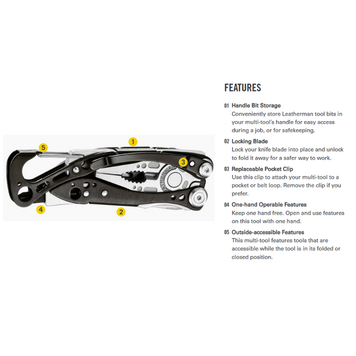Leatherman Skeletool CX - Stainless