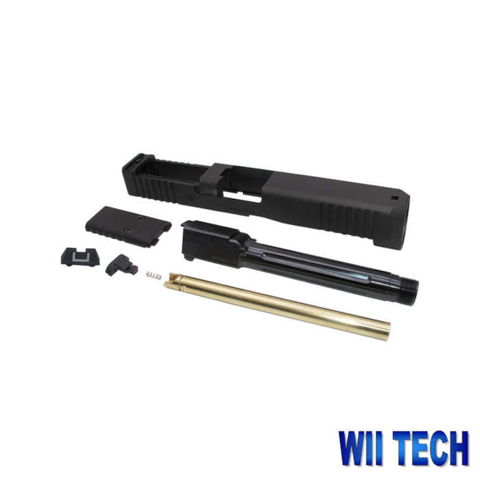 Wii Tech MOS GEN 5 (TM) CNC 6061 Aluminium Slide, Steel Rail & Tactical Barrel