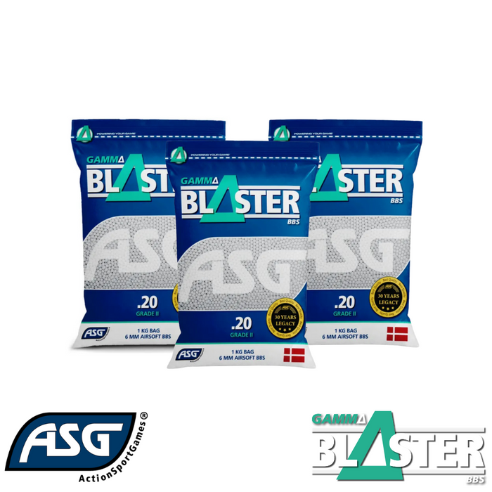 3 Bags of Gamma Blaster 0.2g BBs - 15000 BBs - Save €5.98