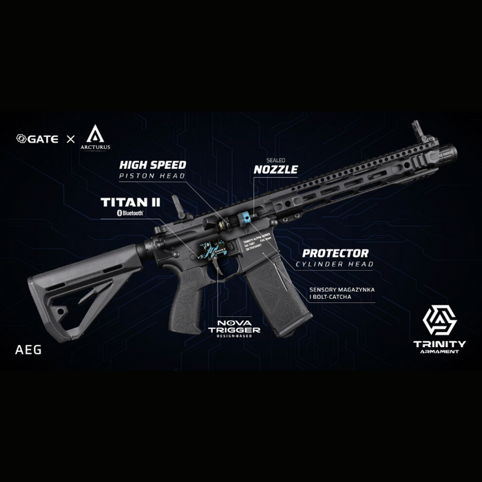Gate x Arcturus Trinity GA-TA03 7.9" w/ Titan II Bluetooth