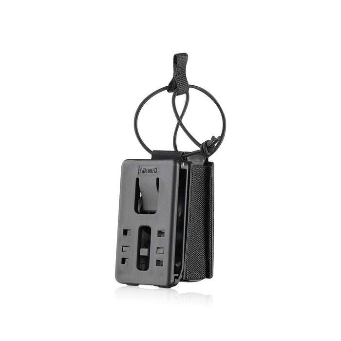 Amomax Fabric Pistol/SMG Magazine Pouch - Black