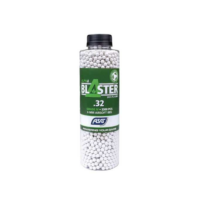 ASG Alpha Blaster Bio 0.32g 3300 BBs in Bottle