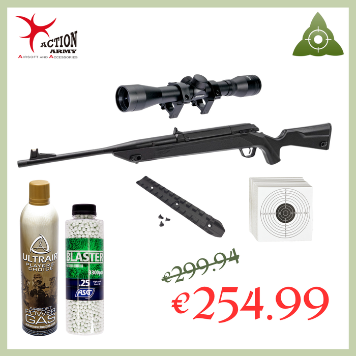 Action Army AAC-C1 Athena Gas Rifle - Bundle Deal