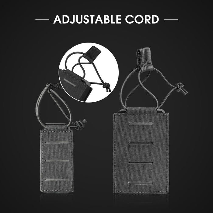 Amomax Fabric Rifle Magazine Pouch - Black