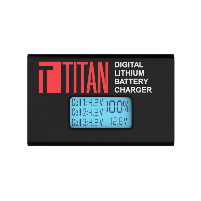 Titan V2 USB-C Digital Smart Charger for Li-Po/Li-Ion Batteries - UK Plug