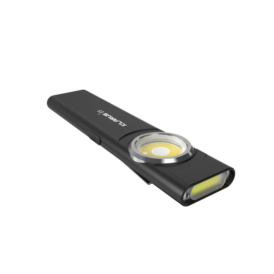 Klarus E5 Ultralight Magnetic Dual Flashlight - 600LM - Black
