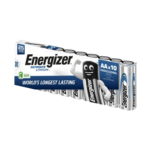 Energizer Ultimate Lithium AA Batteries - 10 Pack