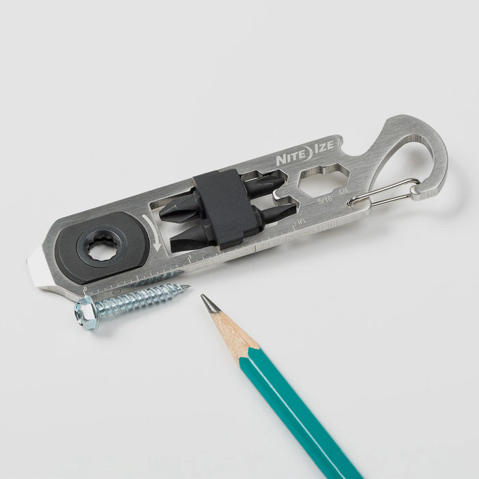 Nite Ize DoohicKey - Ratchet Key Tool - Silver