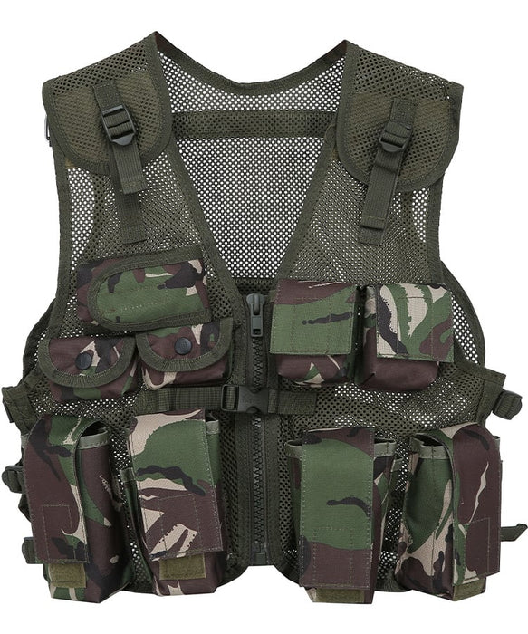 KombatUK DPM Tactical Vest - 10-16 Years
