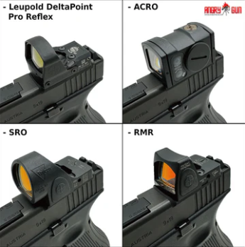 Angry Gun OPF-G Style RMR/SRO Optic Mount Plate For Marui G17 Gen5 MOS