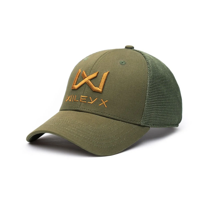 Wiley X Trucker Cap - Olive Green / Tan