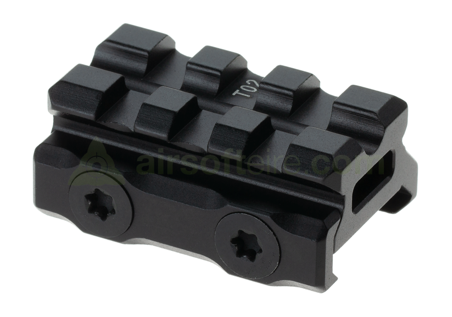 UTG Universal Super Slim Picatinny Riser Mount - 3 Slots (MT-RSX5S)