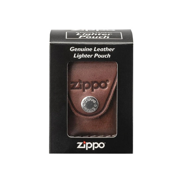 Zippo Lighter Pouch - Brown Leather