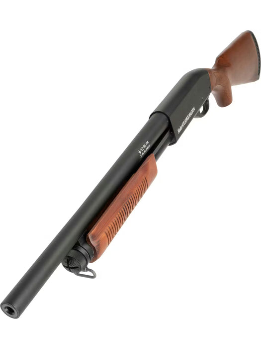 S&T M870 Spring Shotgun - Metal & Real Wood