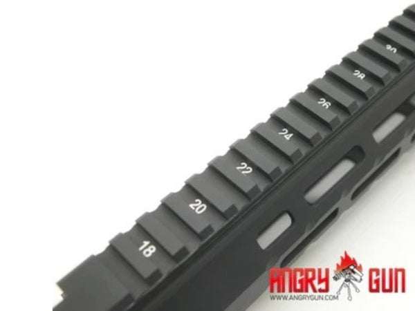 Angry Gun 9" Type-M 416 M-LOK Rail System - Marui NGRS Version