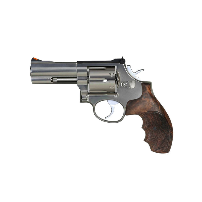 ARES 3.5" S&W 686 CO2 Revolver - Silver & Wooden Grip