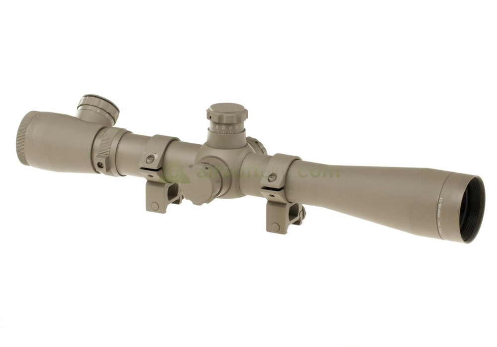 Aim-O 3.5-10x40E SF Tactical Scope - Tan