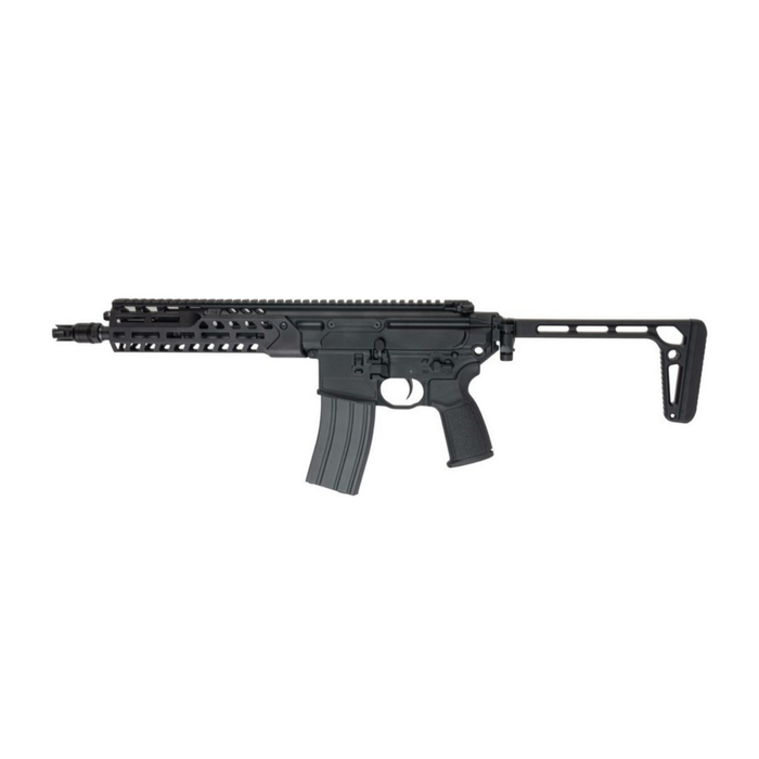 Salvo Precision MCX Spear 10.5 LTCSAW GBBR & Case V3 - Black
