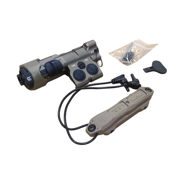 WADSN MAWL-C1+ Light/Laser/IR (Aluminium) + Dual Remote Switch - Tan