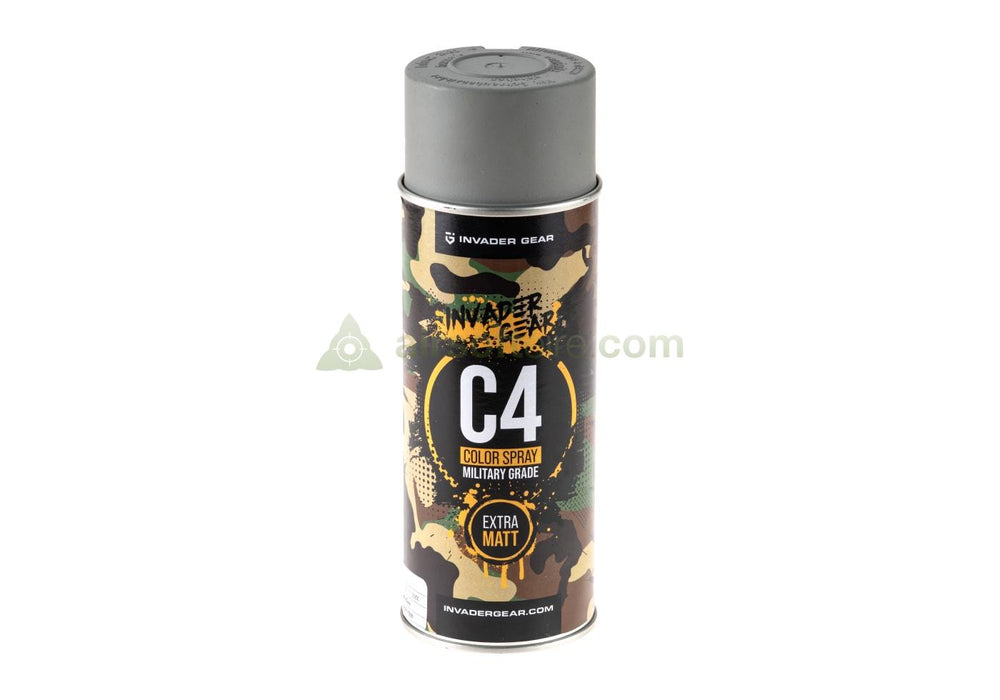 Invader Gear C4 Mil Grade Color Spray RAL 7030 - Stone Grey