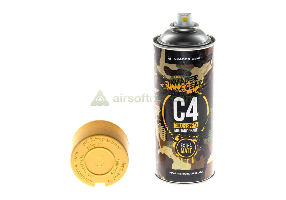 Invader Gear C4 Mil Grade Color Spray RAL 1002 - Sand
