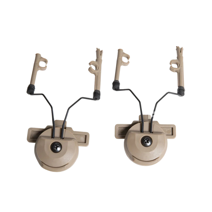 FMA EX 3.0 TW Helmet Rail Adapter Set - Tan