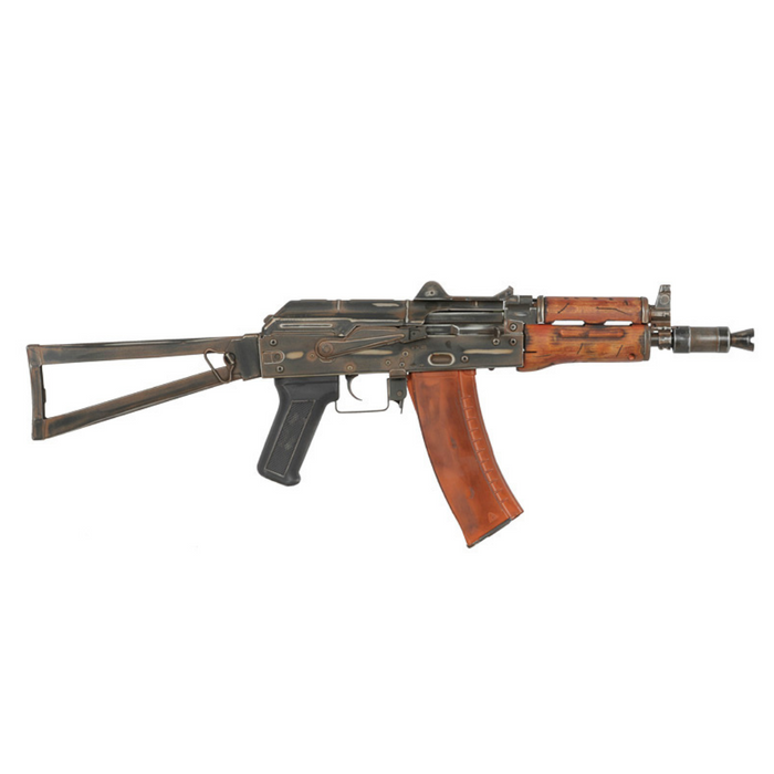 APS AK-74U Full Metal/Real Wood - Battle Worn