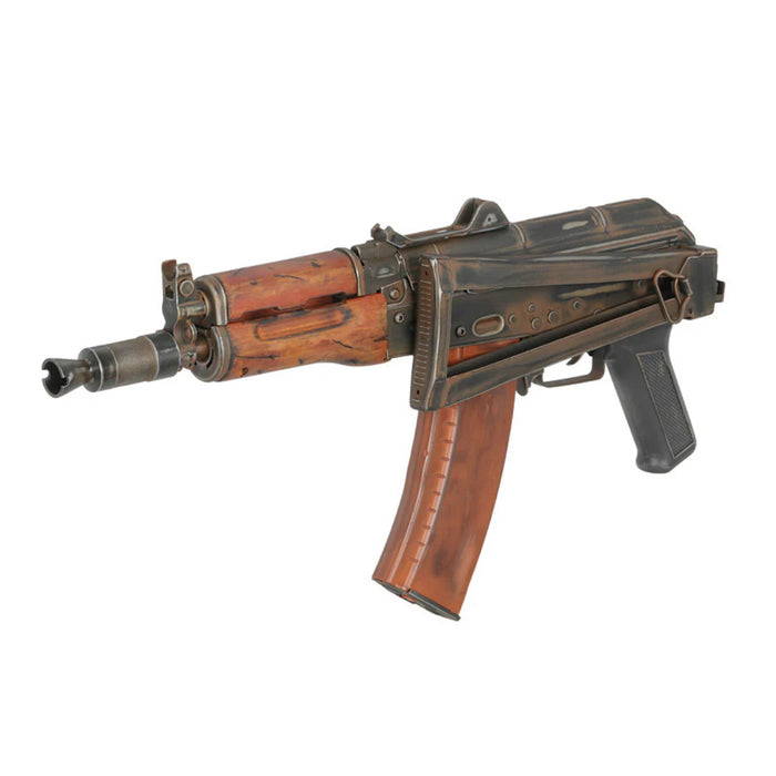 APS AK-74U Full Metal/Real Wood Battle Worn - Christmas Bundle