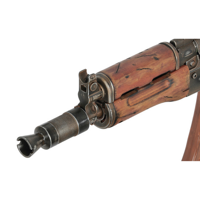 APS AK-74U Full Metal/Real Wood - Battle Worn
