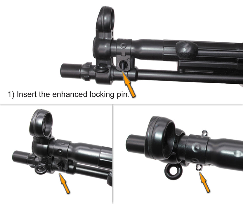 Wii Tech Monolithic Handguard Extended - Tokyo Marui MP5 Recoil Shock