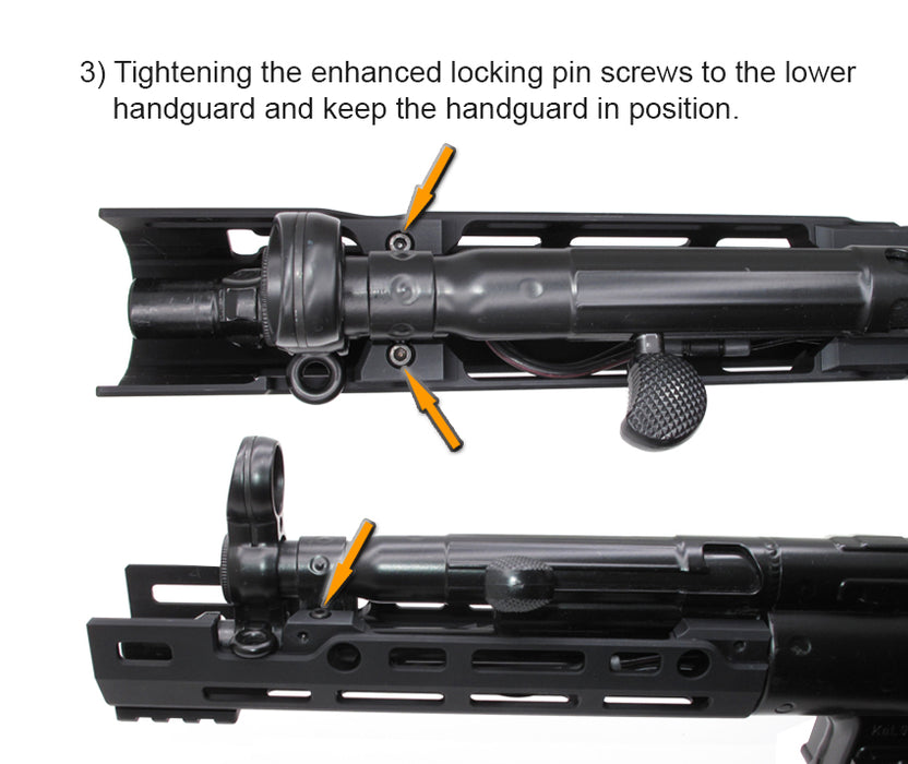 Wii Tech Monolithic Handguard Extended - Tokyo Marui MP5 Recoil Shock