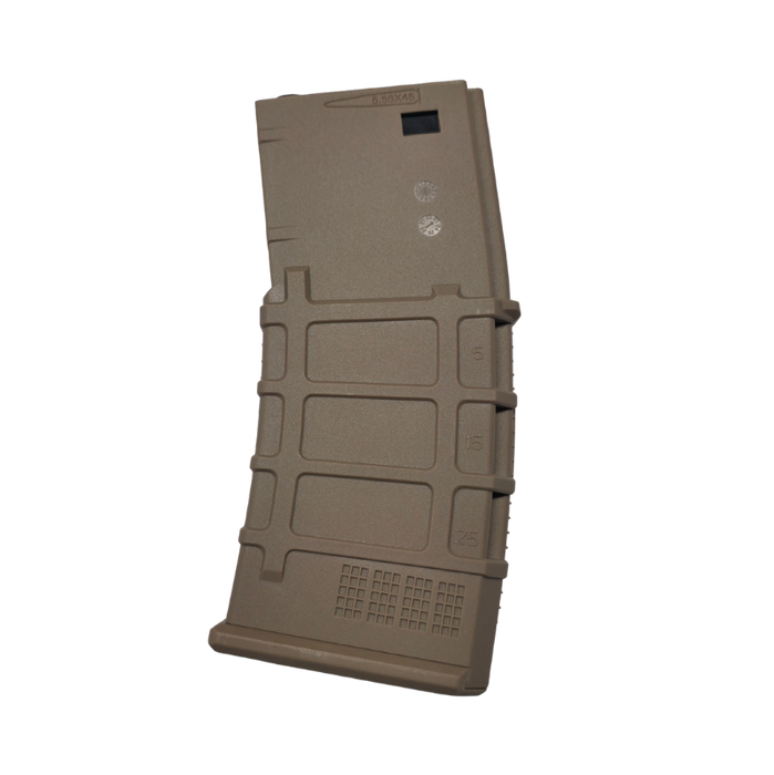 Snow Wolf 150rd Polymer Mid-Cap Magazine for M4 - Tan