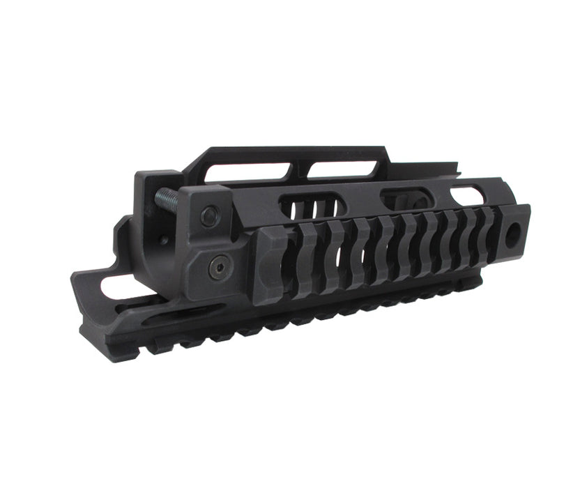 Wii Tech CNC Aluminium Tri Rail Handguard - MP5 Recoil Shock (Tokyo Marui)