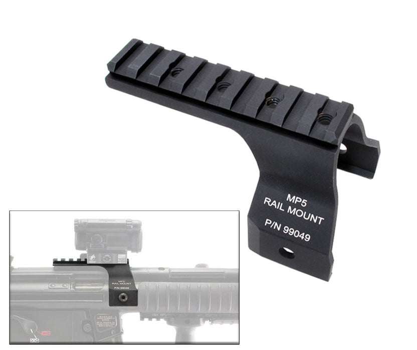 Wii Tech CNC Aluminium RAS Mount - Tokyo Marui Recoil Shock MP5A5