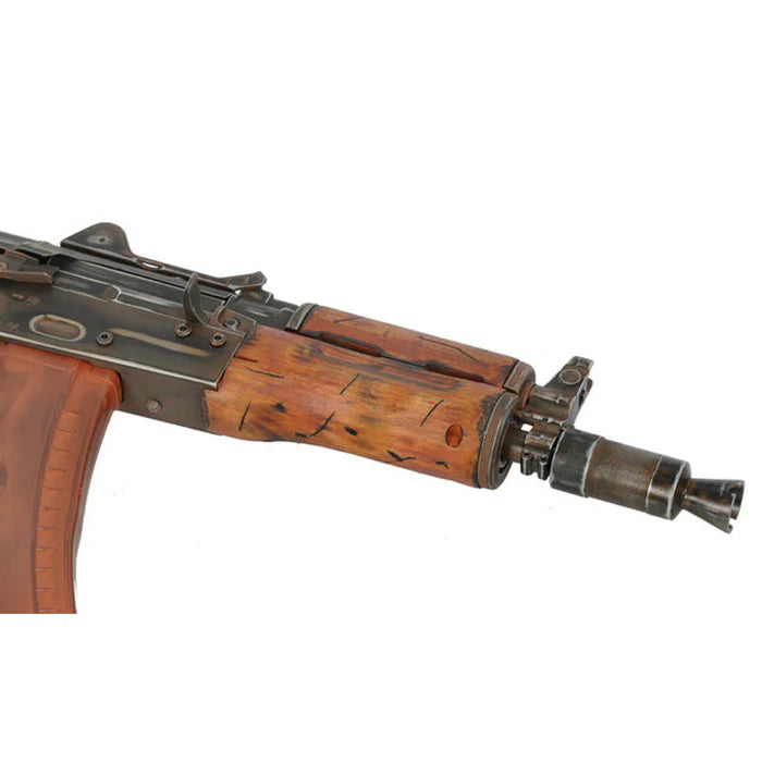APS AK-74U Full Metal/Real Wood Battle Worn - Christmas Bundle