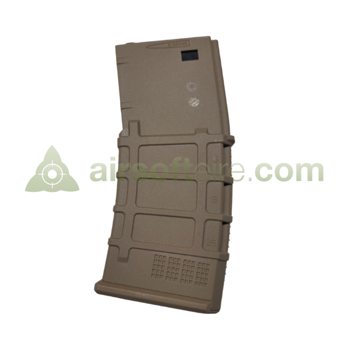 Snow Wolf 150rd Polymer Mid-Cap Magazine for M4 - Tan