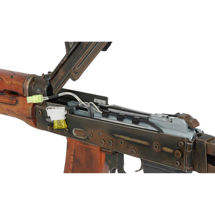 APS AK-74U Full Metal/Real Wood Battle Worn - Christmas Bundle