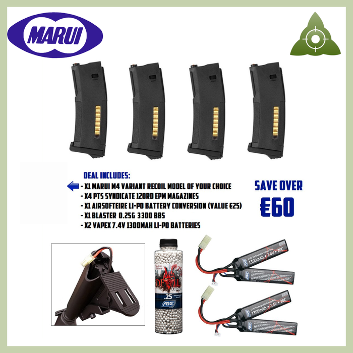 Tokyo Marui Recoil Shock Bundle - From €719.99