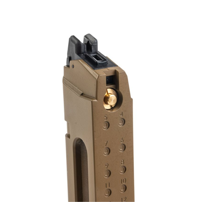 Umarex (SRC) 18rd Co2 Magazine for Glock 19X MOS - Tan