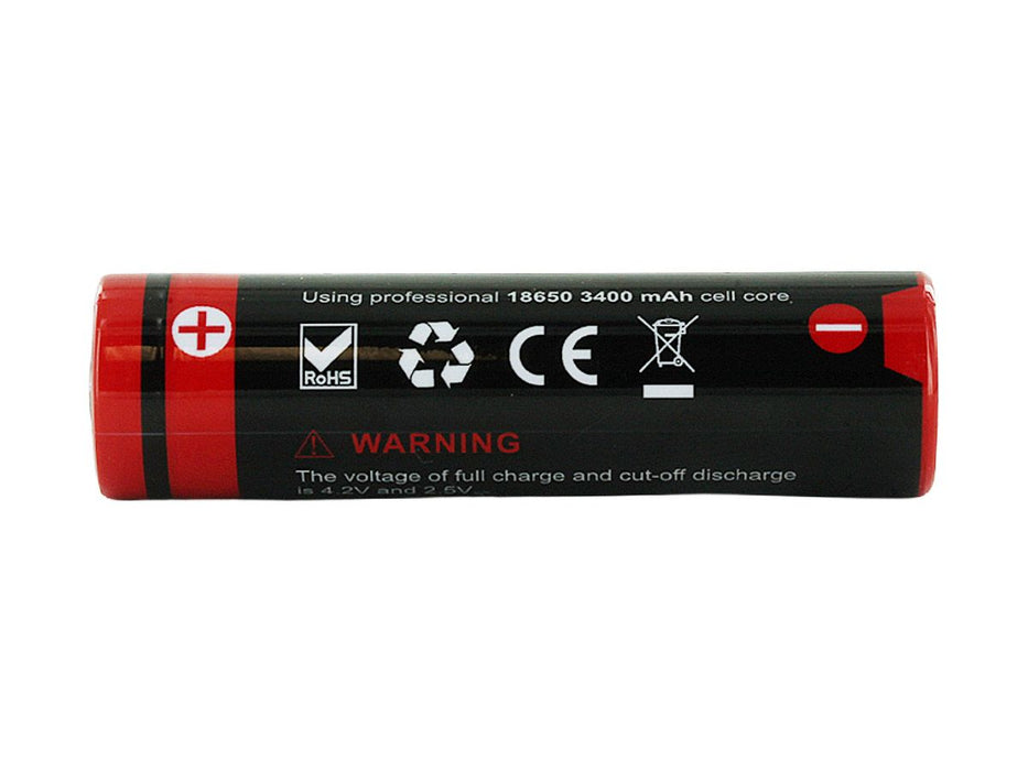 Klarus 18650 BAT-34 Rechargeable Battery -  3400mAh