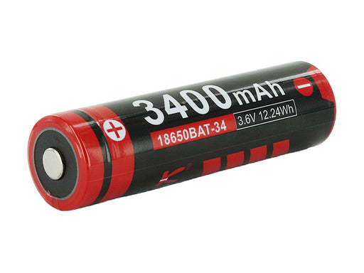 Klarus 18650 BAT-34 Rechargeable Battery -  3400mAh