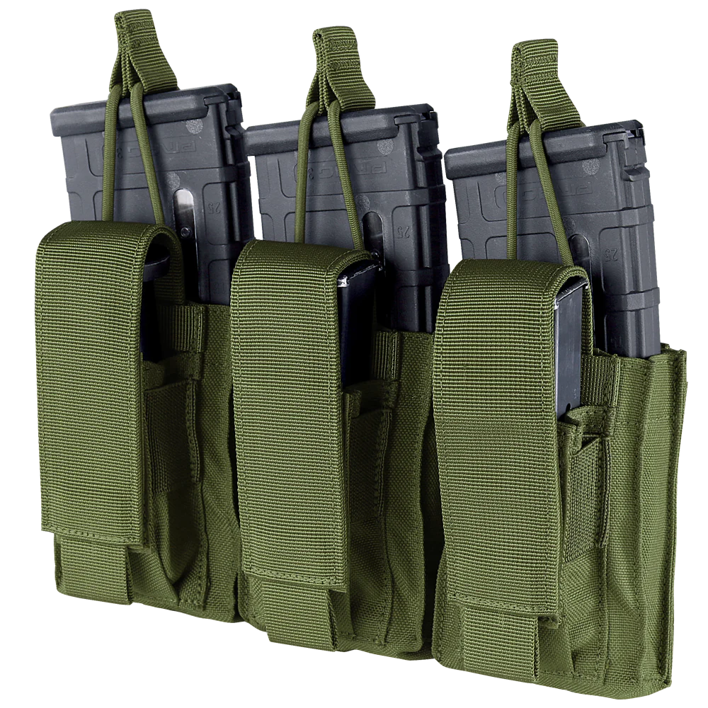 Condor Gen 2 Triple Kangaroo Mag Pouch  - Olive Drab