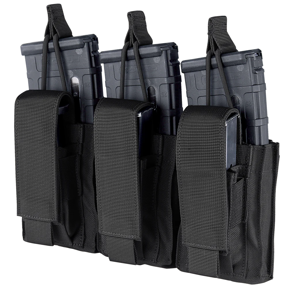 Condor Gen 2 Triple Kangaroo Mag Pouch  - Black