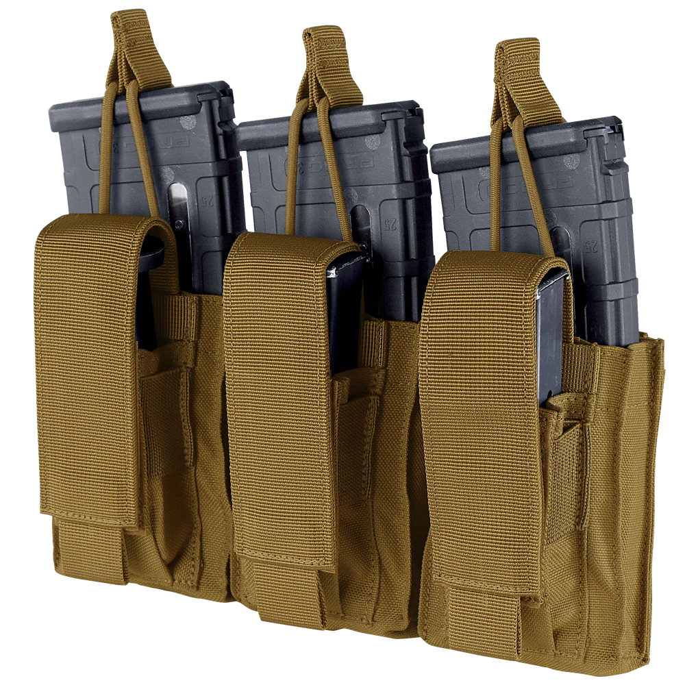 Condor Gen 2 Triple Kangaroo Mag Pouch  - Tan