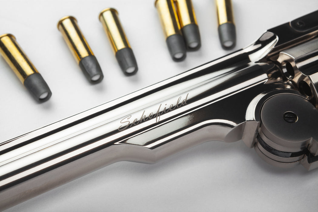 ASG 6" Schofield - Silver & Ivory Grip