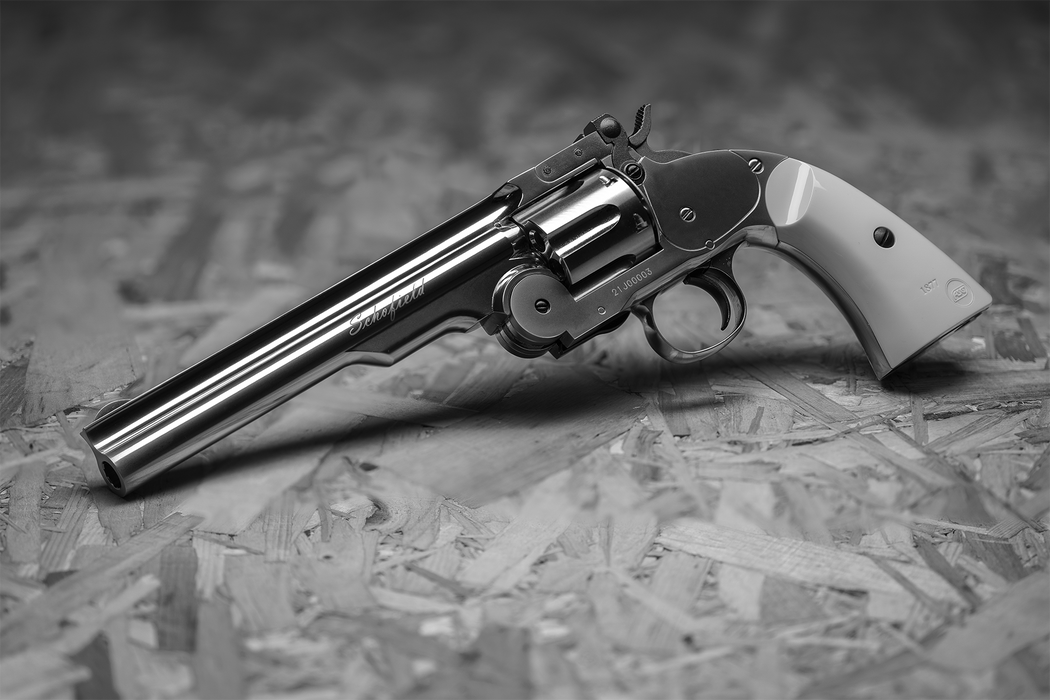 ASG 6" Schofield - Silver & Ivory Grip