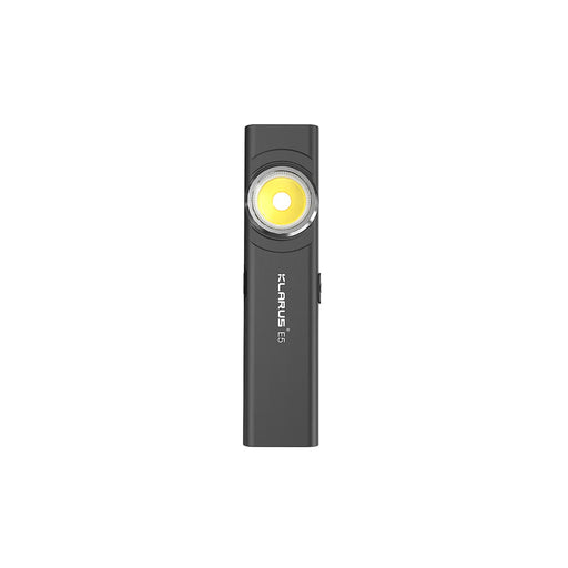 Klarus E5 Ultralight Magnetic Dual Flashlight - 600LM - Gunmetal Grey